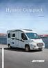 Hymer Compact. Il compagno sportivo. Hymer Compact