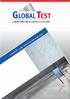 Global Test ACCREDIA UNI CEI EN ISO/IEC 17025:2005 Global Test