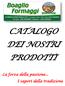 CATALOGO DEI NOSTRI PRODOTTI