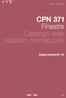 CPN 371 Finestre Catalogo delle posizioni normalizzate