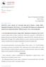 OGGETTO: Lettera contratto tra l Università degli studi di Modena e Reggio Emilia -