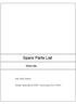 Spare Parts List TRON SRL. Ref: MSUT Model: Spazzatrice 505ET nero/rosso ECO-TRON