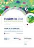 FORUM HR Banche e Risorse Umane. MILANO, GIUGNO 2018 Centro Congressi Olona Via Olona, 2 XIII EDIZIONE. #abiforumhr. forumhr.abieventi.