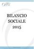 BILANCIO SOCIALE 2015