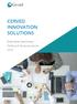 CERVED INNOVATION SOLUTIONS. Executive Summary