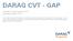 DARAG CVT - GAP. Contratto di assicurazione CVT Validità da Marzo 2017