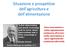 Situazione e prospettive dell agricoltura e dell alimentazione