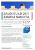 SAUDI BUILD 2017 ARABIA SAUDITA