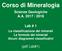 Corso di Mineralogia