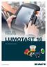 LUMOTAST 16. Flat. Reliable. Flexible.