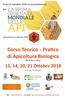 Corso Teorico - Pratico di Apicoltura Biologica Api & Bio 2/2018