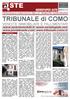 TRIBUNALE di COMO VENDITE IMMOBILIARI E FALLIMENTARI