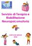 Servizio di Terapia e Riabilitazione Neuropsicomotoria