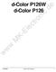 www MK-Electronic de d-color P126W d-color P126 Spare Parts Catalogue 1 Y