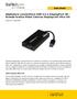 Adattatore convertitore USB 3.0 a DisplayPort 4K - Scheda Grafica Video Esterna DisplayLink Ultra HD