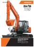 ESCAVATORE IDRAULICO. Serie ZAXIS-3