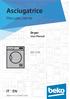 Asciugatrice. Manuale utente. Dryer. User Manual DRX 721B _IT/