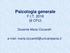 Psicologia generale F.I.T (6 CFU)