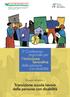 3a Conferenza regionale per l inclusione lavorativa. delle persone con disabilità. Transizione scuola-lavoro