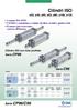 Cilindri ISO. Serie CP96/C96 CAT.EUS20-204A-IT. Serie CP96. Serie C96. ø32, ø40, ø50, ø63, ø80, ø100, ø125