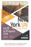 BANDO DI PARTECIPAZIONE AL PROGRAMMA FORMATIVO NEW YORK YOUNG UN 2018 ONU SUMMER EDITION