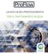 LA SCELTA DEL PROFESSIONISTA PER IL TRATTAMENTO ACQUA