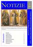 NOTIZIE. Sommario. Notiziario della Provincia di Puglia dei Santi Nicola e Angelo. dei Frati Minori Conventuali