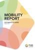Mobility Report Sintesi non tecnica