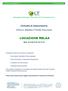 Contratto di Assicurazione Infortuni, Malattia e Perdite Pecuniarie LOCAZIONE RELAX. Mod LR ed.10.18