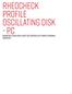 Rheocheck Profile Oscillating Disk - PC. Reometro a Disco Oscillante (OD) controllato tramite Personal Computer