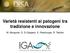 Varietà resistenti ai patogeni tra tradizione e innovazione. M. Morgante, G. Di Gaspero. E. Peterlunger, R. Testolin