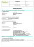 FAICHIM SRL SOLVENON DPM. Scheda Informativa SAN GIOVANNI LUPATOTO (VR) ITALIA tel. 045/