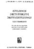 ISTITUZIONI DI DIRITTO PUBBLICO E DIRITTO COSTITUZIONALE