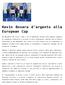 Kevin Bovara d argento alla European Cup