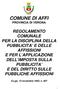 COMUNE DI AFFI PROVINCIA DI VERONA