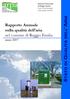 Rapporto Annuale sulla qualità dell aria nel comune di Reggio Emilia anno 2007