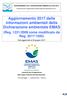 Aggiornamento 2017 delle informazioni ambientali della Dichiarazione ambientale EMAS