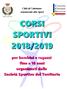 CORSI SPORTIVI 2018/2019