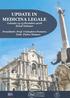 UPDATE IN MEDICINA LEGALE Catania dicembre 2018 Hotel Nettuno. Presidenti: Prof. Cristoforo Pomara Dott. Pietro Mazzeo