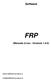 Software FRP (Manuale d uso - Versione 1.0.0)