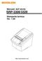 Manuale dell utente SRP-330II/332II Stampante termica Ver. 1.00