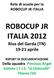 ROBOCUP JR ITALIA 2012