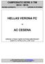HELLAS VERONA FC AC CESENA