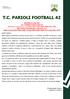 T.C. PARIOLI FOOTBALL 42