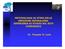 METODOLOGIA DI STIMA DELLE INFEZIONI OSPEDALIERE. CHIRURGICO. Dr. Rossano Di Luzio