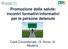 Promozione della salute: incontri formativi/informativi per le persone detenute. Casa Circondariale «S. Anna» di Modena