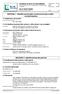 SCHEDA DI DATI DI SICUREZZA conforme Regolamento (CE) n. 1907/2006 (REACH) e Regolamento (UE) N. 2015/830