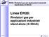 EW20: Rivelatori gas per applicazioni industriali stand-alone (4 20mA) Linea EW20: Rivelatori gas per applicazioni industriali stand-alone (4 20mA)