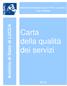 Carta della qualità dei servizi