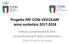 Progetto PAT-CONI VEICOLARE anno scolastico Istituto Comprensivo di Avio Scuola Primaria di Avio e Sabbionara Classi Prime e Seconde